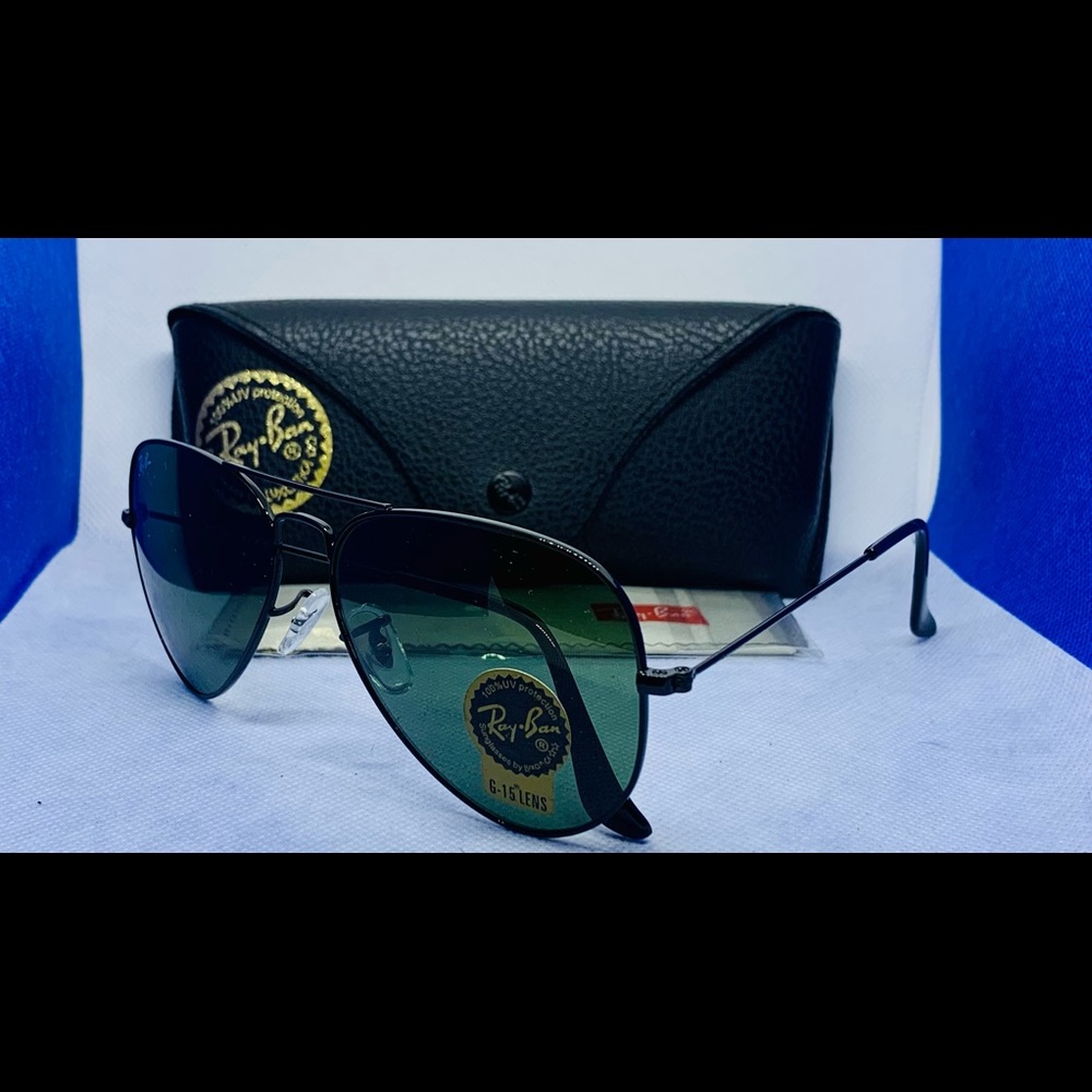 Ray-Ban RB 3026 L28/21 62mm Black Aviator Metal